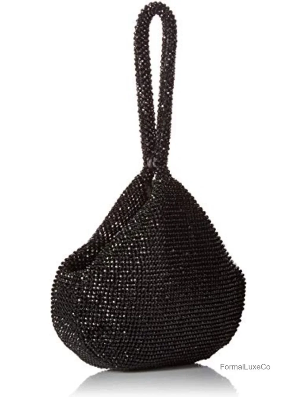 Metal Mesh Evening Wristlet Clutch Convertible Bag